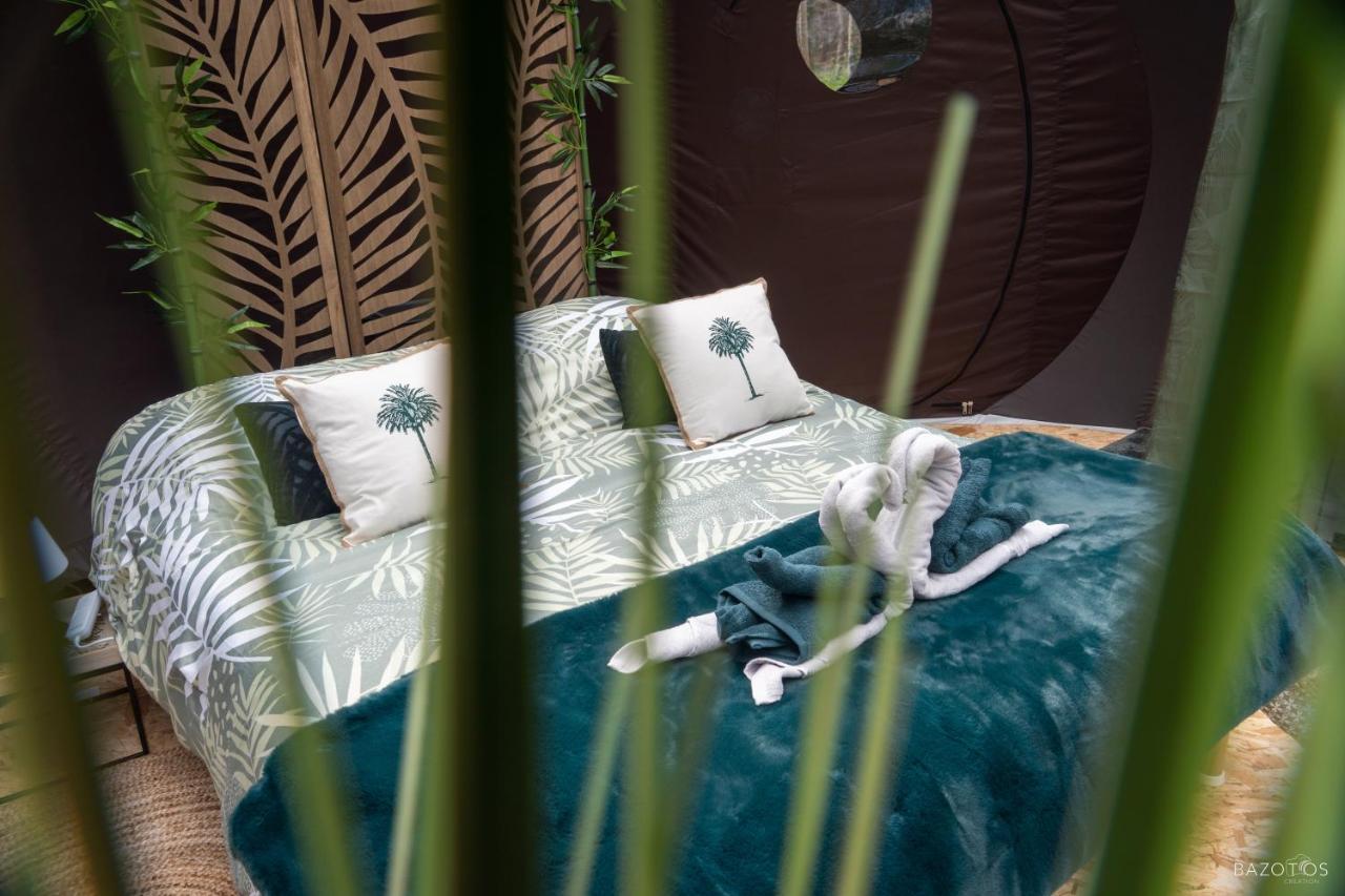 Logement Insolite "Bubble Jungle" Saint-Évarzec Zewnętrze zdjęcie